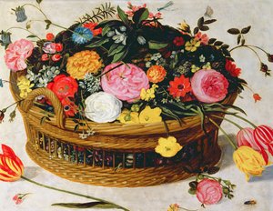 Panier de fleurs